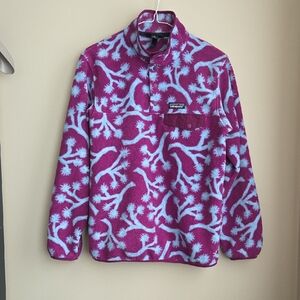 Patagonia Synchilla Snap-T Fleece Pullover XS Teddy Joshua Tree